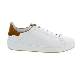 Högl Sneaker, Premiumsheep-Leder, weiss/nougat 101500-0225
