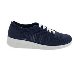 Berkemann Eila, navy, ComfortKnit (Strick), Halbschuh, Weite G-I 05152-334