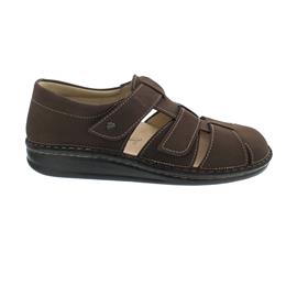 Finn Comfort Athos, Halbschuh, Patagonia (Nubukleder), Marron, (braun) 1034-373408
