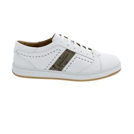 Galizio Torresi Sneaker, Vitello (Glattleder), bianco, Wechselfußbett 441308