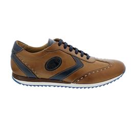 Galizio Torresi Sneaker, Foul. (Glattleder), marron/ blu/ ind., Wechselfußbett 343464