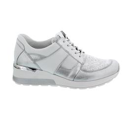 Waldläufer H-Clara, Sneaker, Bufa Jasminstretch Mem., silber/weiss, Weite H 939H03-500-989