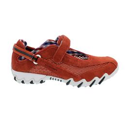 Allrounder Niro, Klettverschluss, C. Suede 38/ Open Mesh 38, Camelian/ Red N819