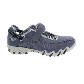 Allrounder Niro, Sneaker, Klettverschluss, C. Suede 95/ Open Mesh 95, Teal/ Teal N819