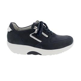 Waldläufer H-Sonja, Dynamic-Sohle, Sneaker, Nubuk komb., marine silber, Weite H 999004-302-808