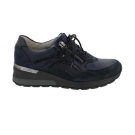 Waldläufer H-Clara, Sneaker, Velour Matura Brizu Taip., deepblue/notte, Weite H 939011-402-763