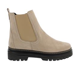 Gabor Bootie Reißver., Dreamvelour (Flausch), desert (beige), BEST FITTING, Wechselfußbett, 71.720.12