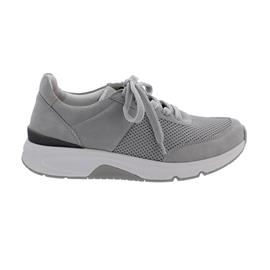 Rollingsoft Sneaker low, Mesh / Dreamvelour, light grey, Wechselfußbett, 86.897.40