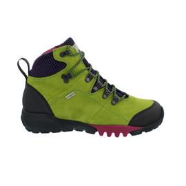 Waldläufer H-AMIATA Bootie, Gummi Velour-Hydro Walli Sport, grün, lila , Weite H 787971-405-229