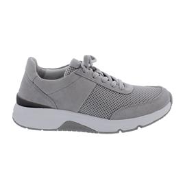 Rollingsoft Sneaker low, Mesh / Dreamvelour, light grey, Schnürung, Wechselfußbett 26.897.40