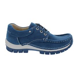 Wolky FLY Halbschuh, Antique nubuck, Dodger blue, 0470111-803