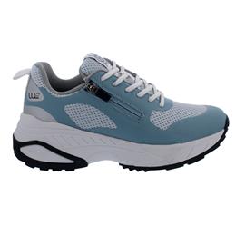 Waldläufer Run Sneaker, H+K Pepper, Textil Reflective, Sky / Silver, Schnürung u. Reißverschl., 721002-604-267