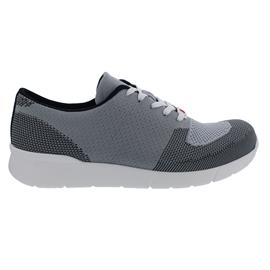 Berkemann Linus Sneaker, mövengrau, Comfort Knit, Wechselfußbett, Weite H 5902-576