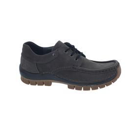 Wolky Fly Winter Halbschuh, Antique nubuck Leather, Carbon (dunkelgrau), 0472611-301