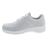 Berkemann Pinar, Sneaker, ComfortKnit (Strick), weiss /  silber / Lurex, Weite H-I 05115-104