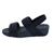 FitFlop Mina Crystal Back-Strap Sandals, Midnight  Navy, Klettverschluss BH7-399