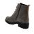 Waldläufer H-Luise Bootie, Order (Velourleder), mouse, Schnür. und Reißverschl.,  Weite H 716801-195-190