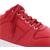 Waldläufer H-Vivien Sneaker, Hirsch-Leder, rot, Weite H 763015-199-022