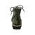 Waldläufer Hoja Bootie, Order (Veloursleder), bottle (grün), echt Lammfell, Weite H 533925-195-047