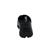 Ganter EVO Halbschuh, Econappa-Leder / Stretch, Kork-Fußbett, schwarz, Weite H 251311-0100