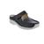 Wolky ROLL SLIPPER Clog, Mini Croco leather, Anthracite 0622767-210