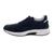 Rollingsoft Sneaker Low, Nubuk Chevron, blue/white, Wechselfußbett 8001.10.04