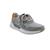 Rollingsoft Sneaker Low, MeshLis / Velour kombi., grey / pino kombi., Wechselfußbett 86.957.61