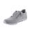 Rollingsoft Sneaker, Dreamvelour / Cervo, light grey / weiss, Schnürung und Reißverschluss, 26.968.41