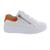 Waldläufer H-Nicky Sneaker, Memphis Taipei, snow orange, Schnürung und Reißv., Weite H 733001-208-087