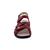 Finn Comfort Gomera, Sandale, Palm (bedrucktes Nubukleder), Chili (rot) 2562-729094