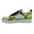 Högl Sneaker, Sportycalf-Leder, Premiumsheep Metallic, Green / Multi, 7-100701-5099