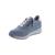 Gabor-Comfort Sneaker, Stretch / Velour / Met., lagune silber weiss, Weite K 46.308.65