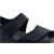 Berkemann RINA Sandale, dunkelblau / shiny, Leder / Stretch, Wechselfußbett, Weite E-H 1040-387