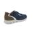 Mephisto Jansen Air Sneaker, Nubukleder / Mesh kombi., Jeans Blue, dunkelblau / beige, Wechselfußbett