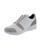 Waldläufer K-Funky Sneaker, Velour- / Glattleder / Stretch, perl weiss stein, Weite K 668K02-400-111