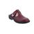 Finn Comfort Belem Clog, Classic - Linie, Sierra (Glattleder), Carmine-Rot, Wechselfußbett 2555-658490