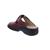 Finn Comfort Belem Clog, Classic - Linie, Sierra (Glattleder), Carmine-Rot, Wechselfußbett 2555-658490