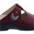 Finn Comfort Belem Clog, Classic - Linie, Sierra (Glattleder), Carmine-Rot, Wechselfußbett 2555-658490