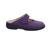 Finn Comfort Stanford Clog, Classic - Linie, Nube (Glattleder), Grape, Wechselfußbett, 2552-604266