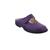 Finn Comfort Stanford Clog, Classic - Linie, Nube (Glattleder), Grape, Wechselfußbett, 2552-604266