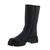 Gabor Biker Boot, Foulardcalf (Flausch), schwarz (altsilber) Wechselfußbett, Best Fitting 51.762.27