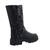 Gabor Biker Boot, Foulardcalf (Flausch), schwarz (altsilber) Wechselfußbett, Best Fitting 51.762.27