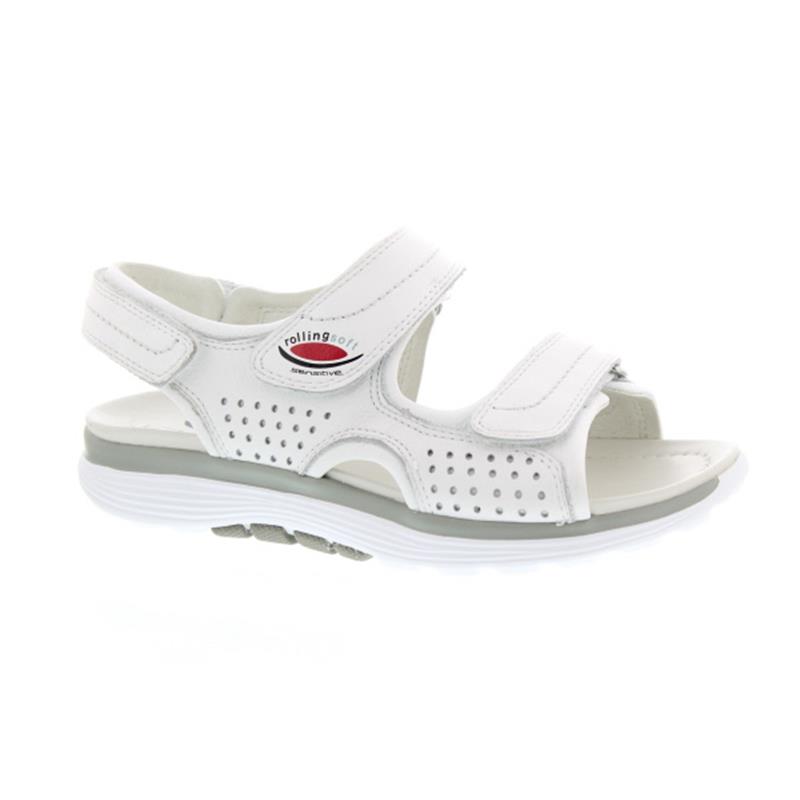 Gabor Comfort Rollingsoft, Cervo Mesh, weiss, Sandale 46.919.50 Gabor Comfort Rollingsoft, Cervo Mesh, weiss, Sandale 46.919.50