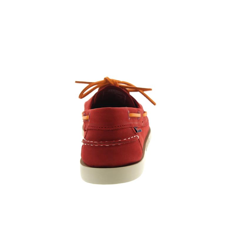 Sebago Docksides Bootsschuh Red Nubuck | bootsschuhe.de