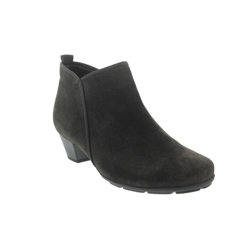 Gabor Ankle Boot, Dreamvelour (Micro), pepper (grau), Hovercraft Sohle, Best Fitting 95.633.19 Gabor Ankle Boot, Dreamvelour (Micro), pepper (grau), Hovercraft Sohle, Best Fitting 95.633.19