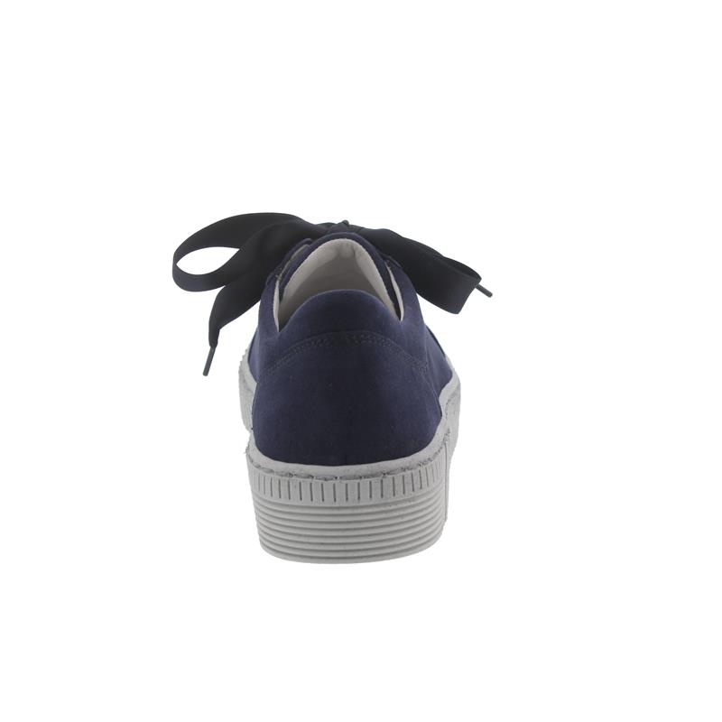 Gabor Sneaker, Samtchevreau, bluette (dunkelblau), Wechselfußbett, Best Fitting 23.330.18 Gabor Sneaker, Samtchevreau, bluette (dunkelblau), Wechselfußbett, Best Fitting 23.330.18