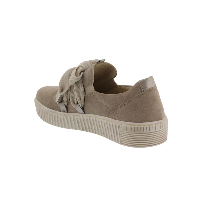 Gabor Sneaker, DreamvelourEclisse, silk muschel (beige), Wechselfußbett, Best Fitting 23.333.12 Gabor Sneaker, DreamvelourEclisse, silk muschel (beige), Wechselfußbett, Best Fitting 23.333.12