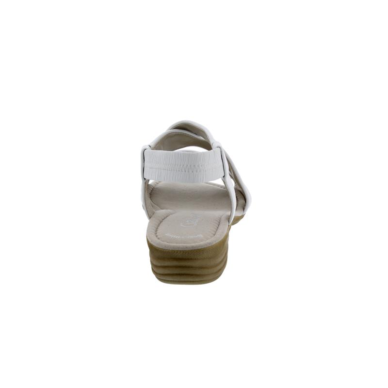 Gabor Sandalette, Nappa (Glattleder), weiss, Polsterbrandsohle, Best Fitting 24.550.21 Gabor Sandalette, Nappa (Glattleder), weiss, Polsterbrandsohle, Best Fitting 24.550.21