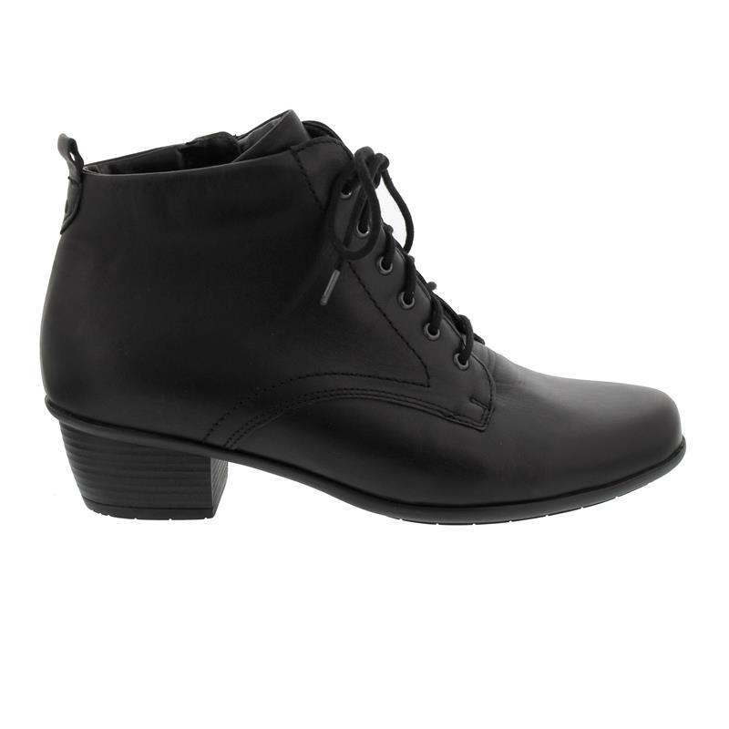 Stiefeletten schwarze Waldläufer (Reißvers. H Weite 7,5 Stiefeletten schwarze Waldläufer (Reißvers. H Weite 7,5