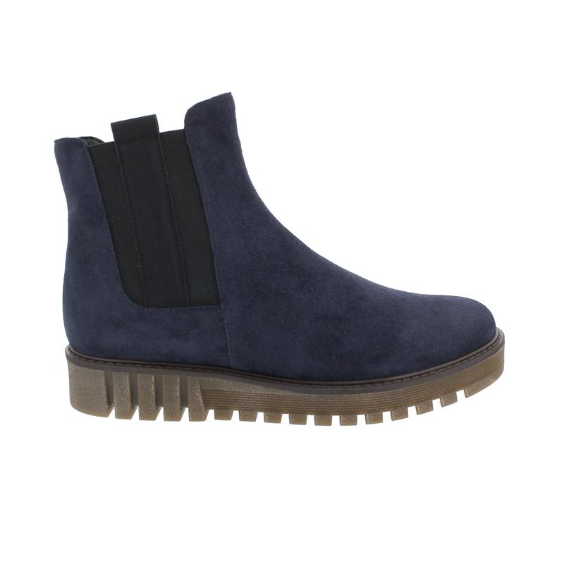 Gabor Bootie, Dreamvelour (Micro), marine (uni), 31.831.16 Gabor Bootie, Dreamvelour (Micro), marine (uni), 31.831.16